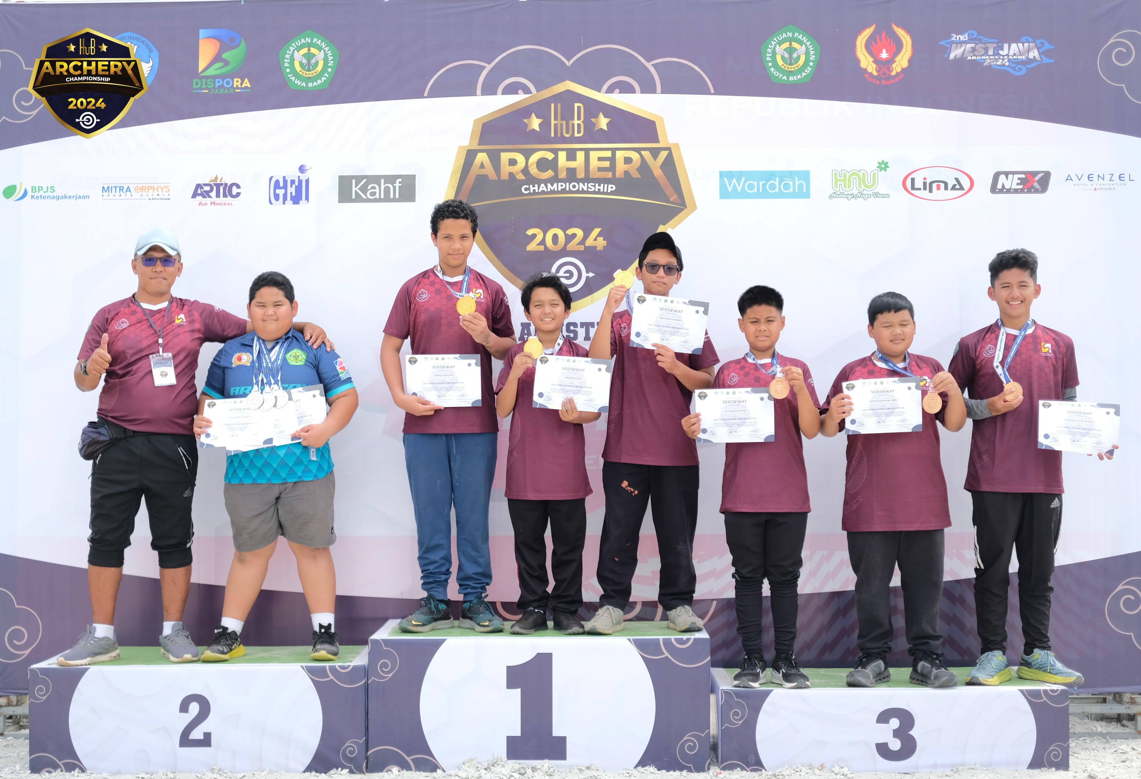  Tim Panahan Thursina IIBS Raih Borong Medali di Lomba Perpani 2024